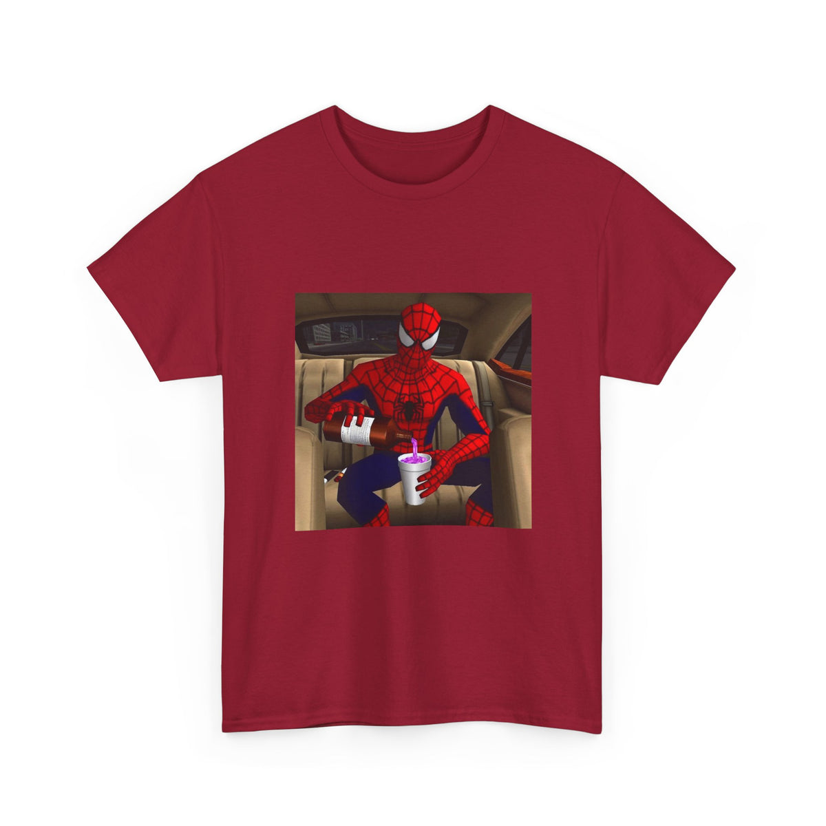Spider-Hero Sipping Purple Drank Tee