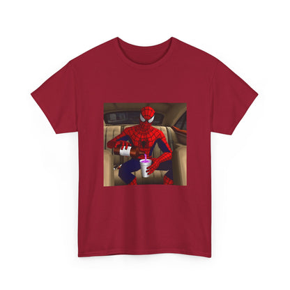 Spider-Hero Sipping Purple Drank Tee