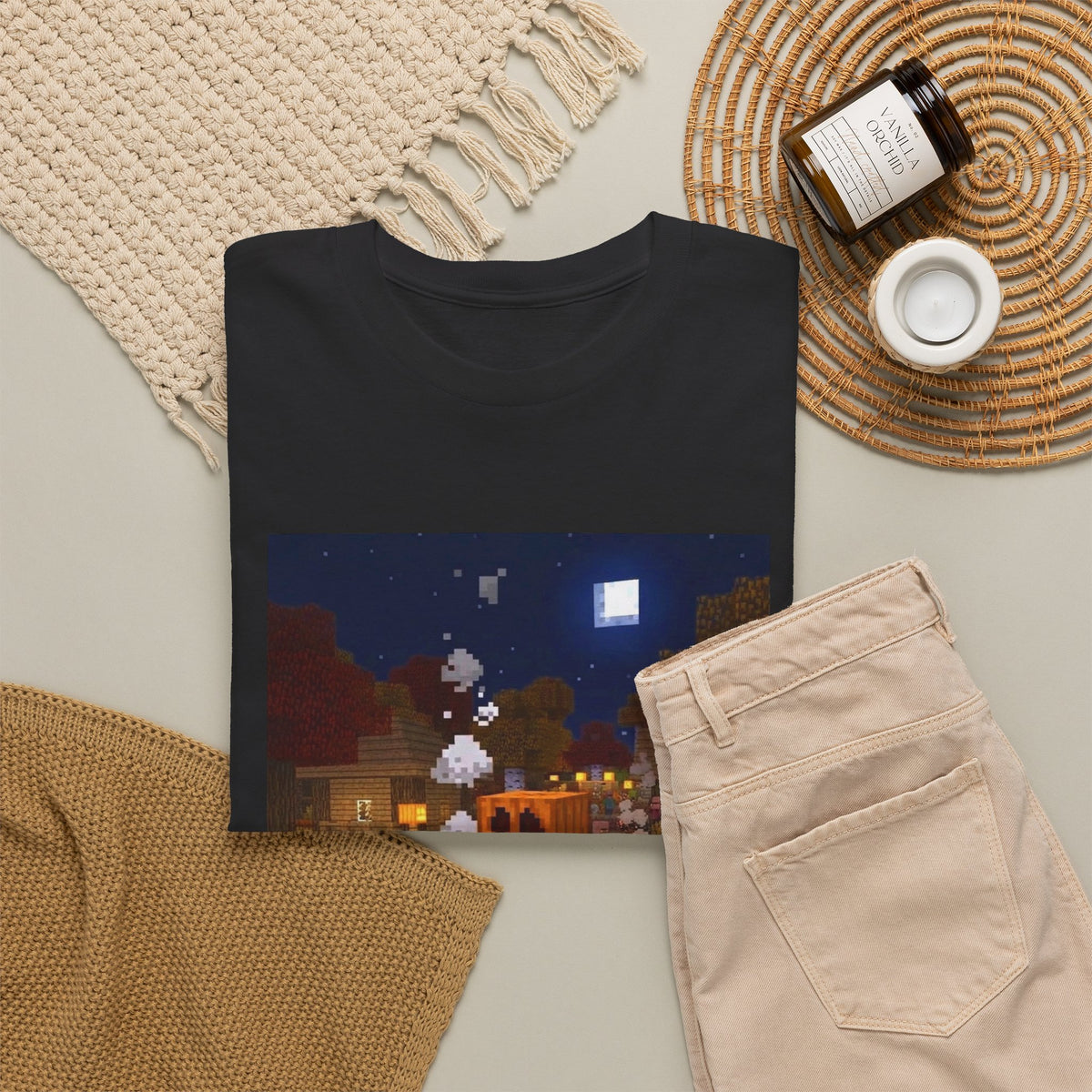 Pumpkin Snow Golem Hitting The Bong Tee