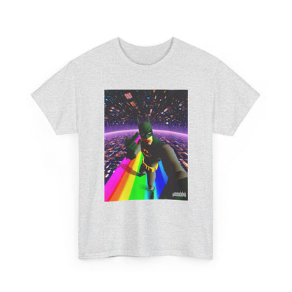 Batman Flips Off Reality On Psychedelic Tee