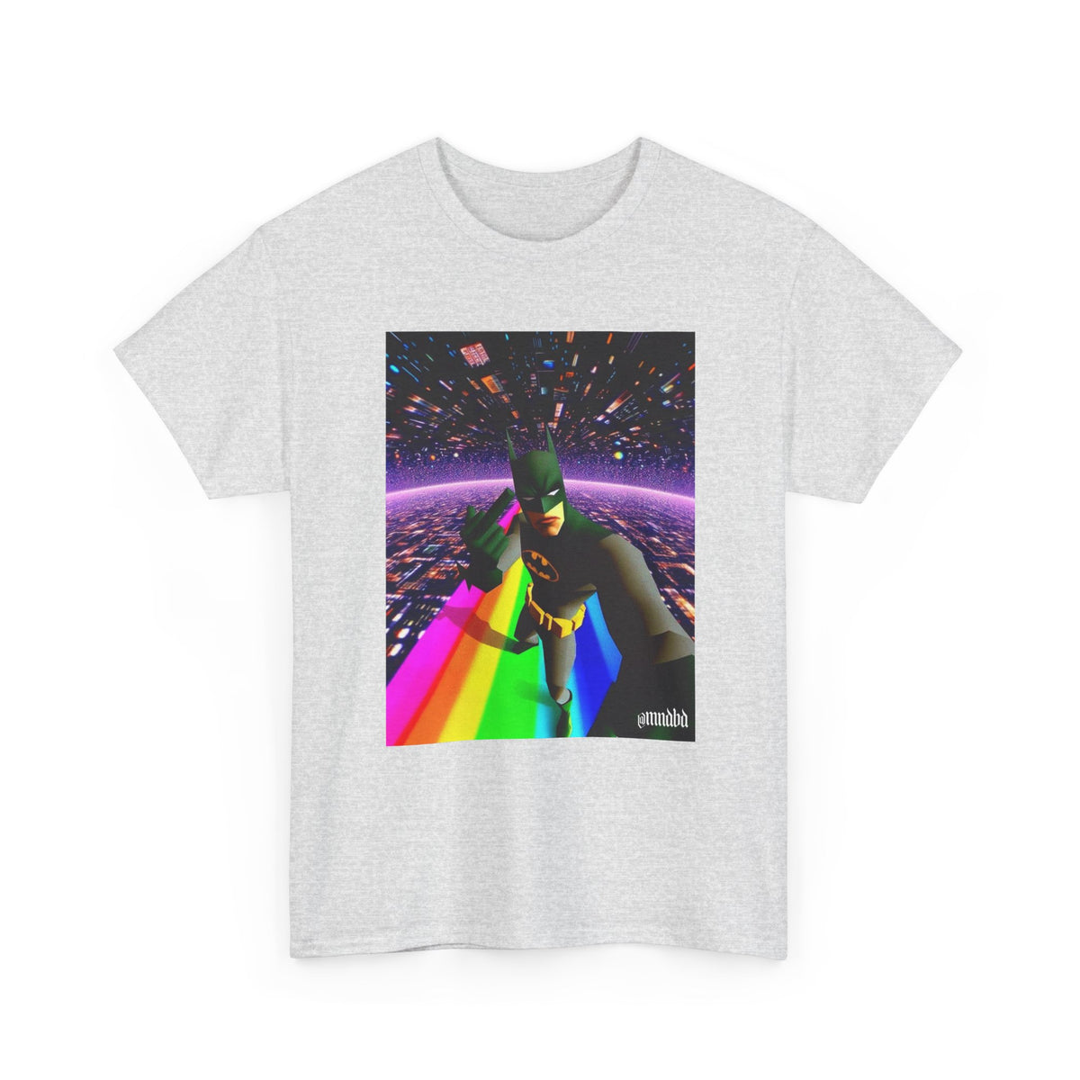 Batman Flips Off Reality On Psychedelic Tee