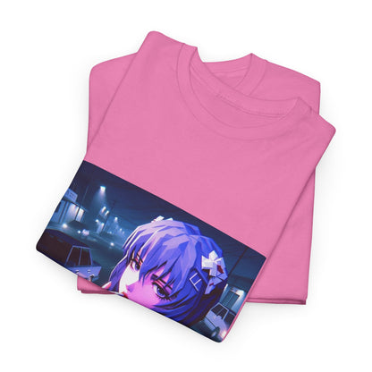 Rei Ayanami Riding GTA Streets Tee