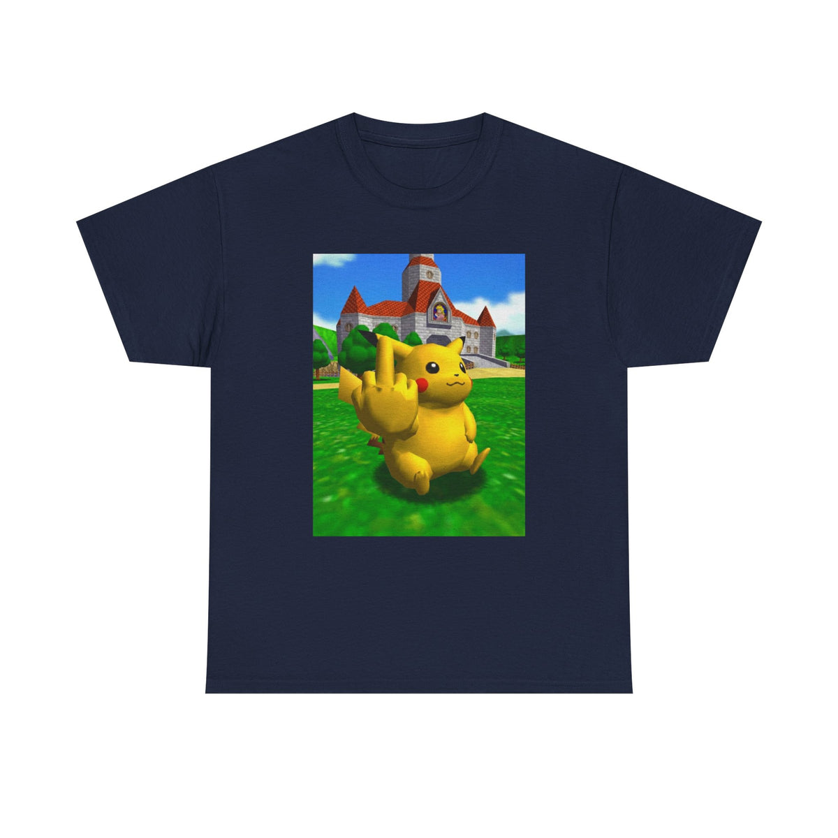 Pikachu Flipping The Bird Tee