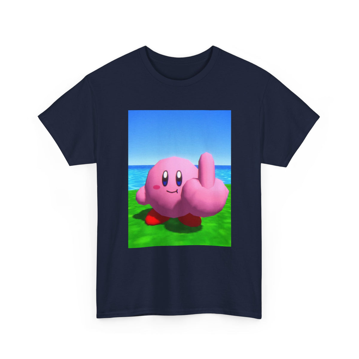 Kirby Flipping The Bird Tee