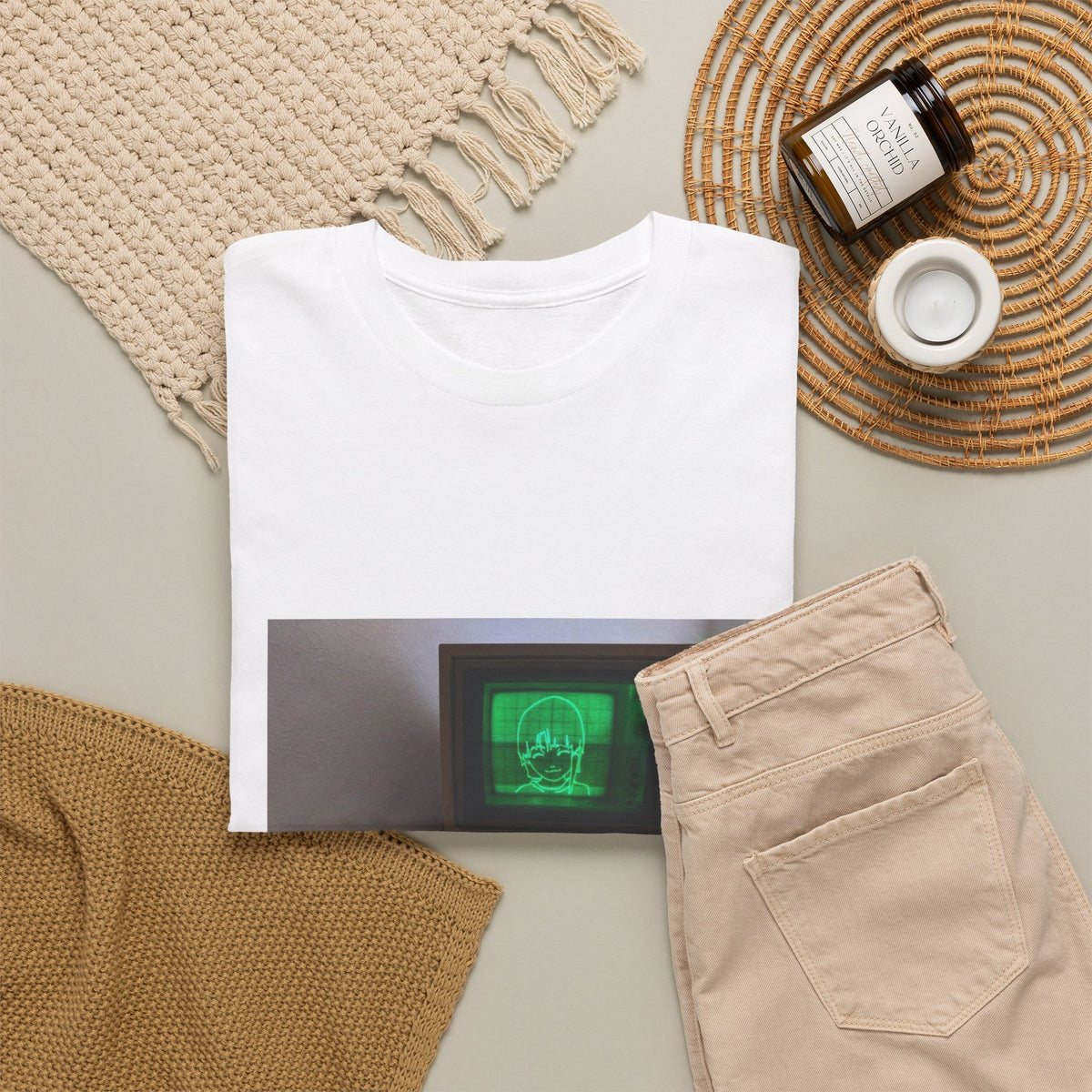 Vivid Hemp Horizon Graphic Tee