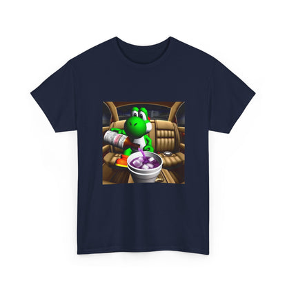 Yoshi Pouring Lean In Car Tee