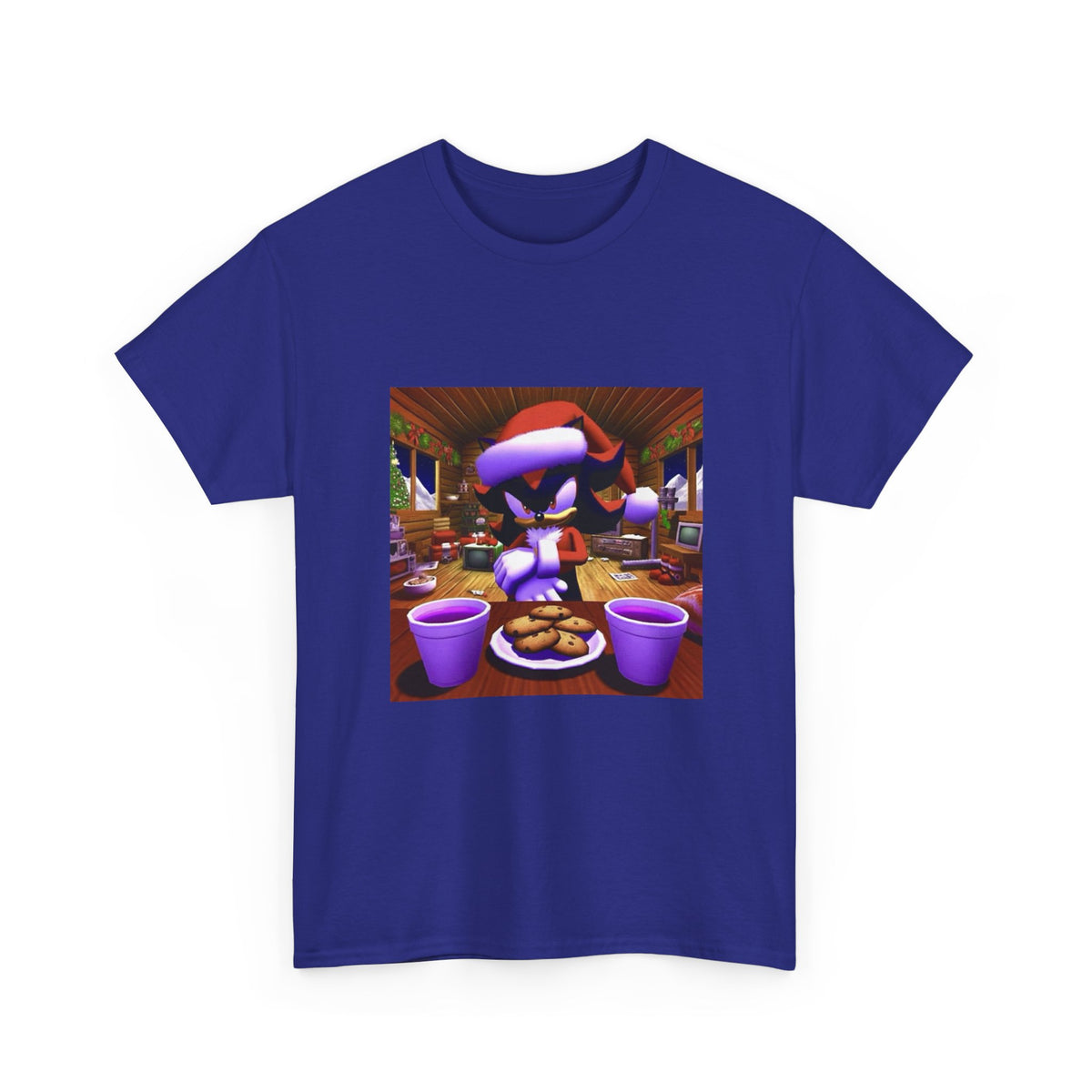 Shadow The Hedgehog Christmas Chill Tee