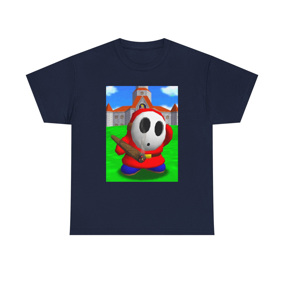 Shy Guy Puffing On Big Blunt Tee