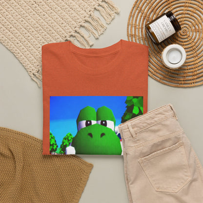 Yoshi Giving The Finger Tee (Design 4)