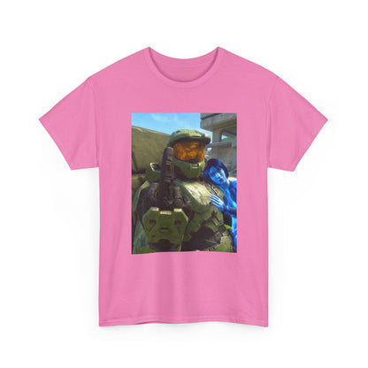 Chief & Cortana Flipping The Bird Tee