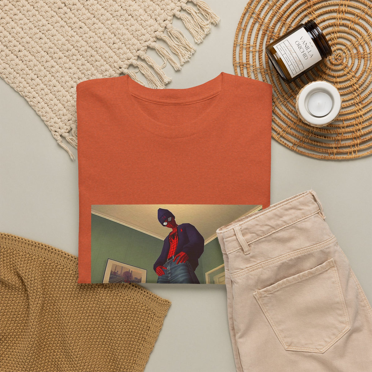Street Spider-Man Chillin' In His Room Tee