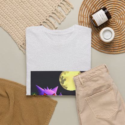 Gengar Flipping Off Villager At Night