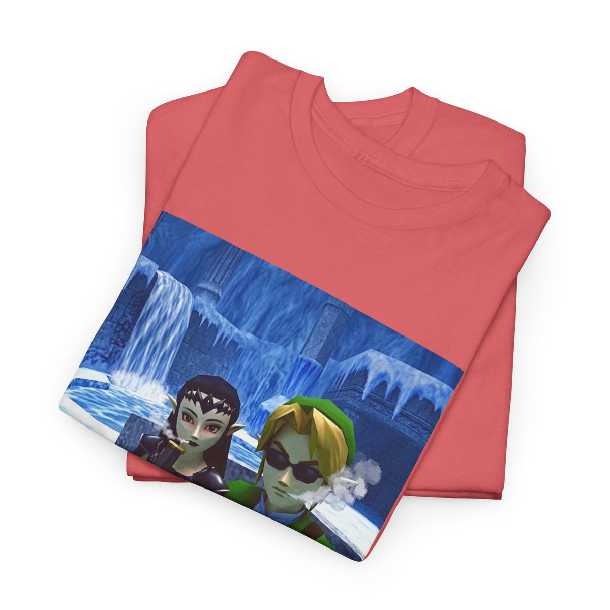 Goth Zora And Link Chilling Icy Plateau