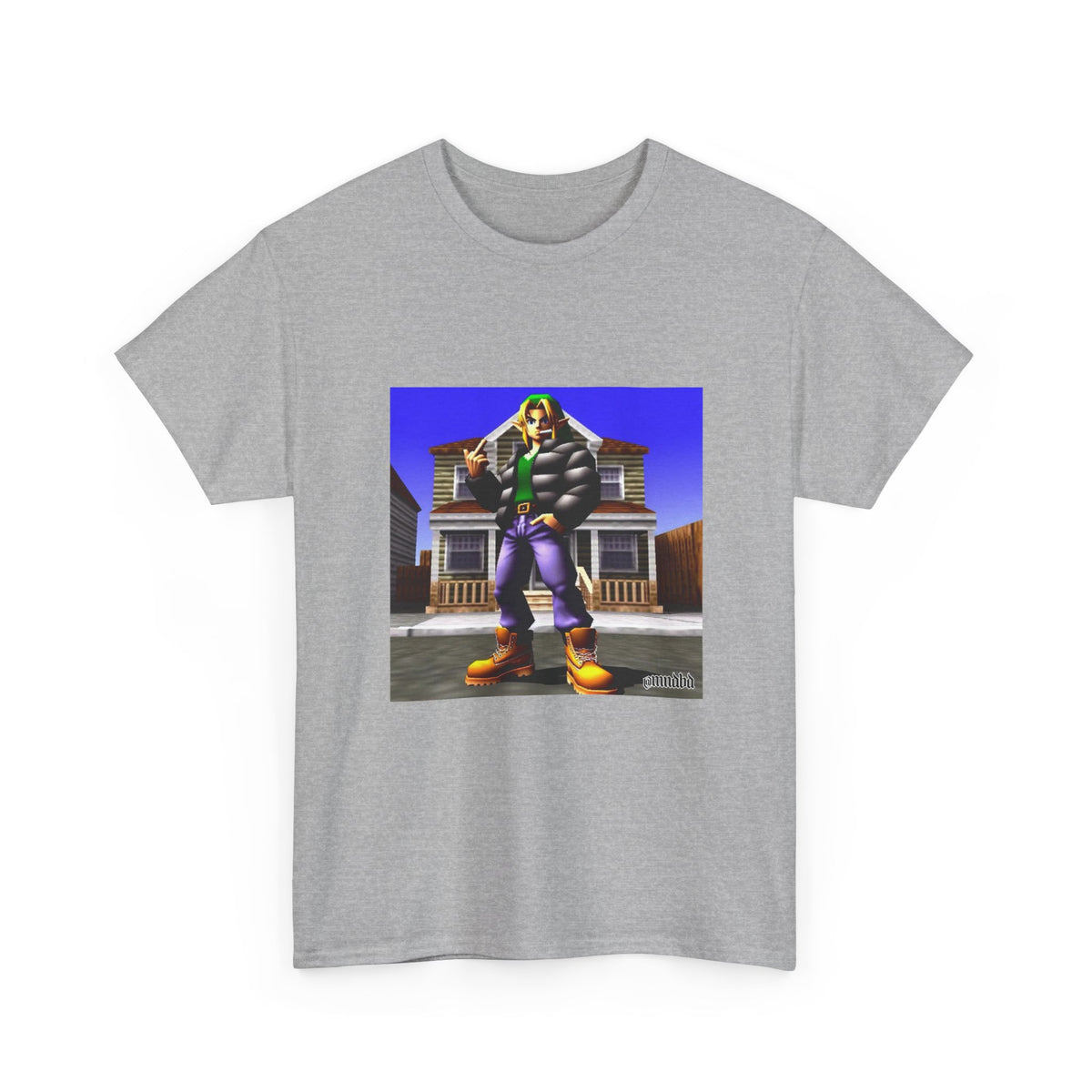 Link In Streetwear Flipping The Bird Tee