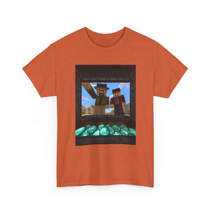 Pixelated Duo With Precious Gems