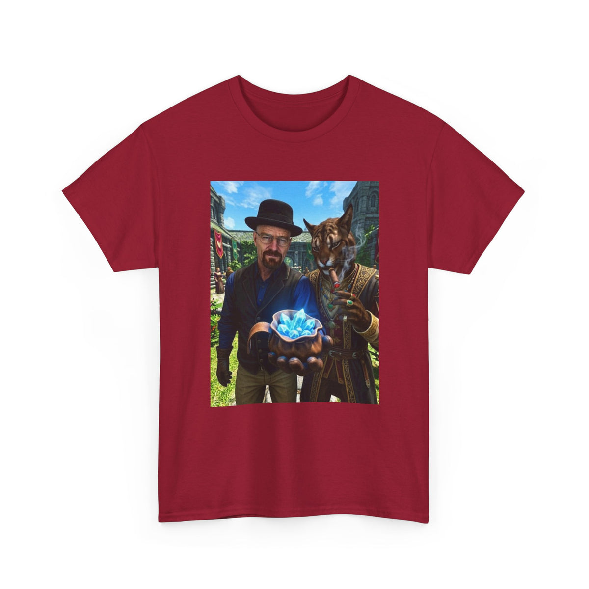 Walter White And Khajiit With Blue Crystals (Design 4)