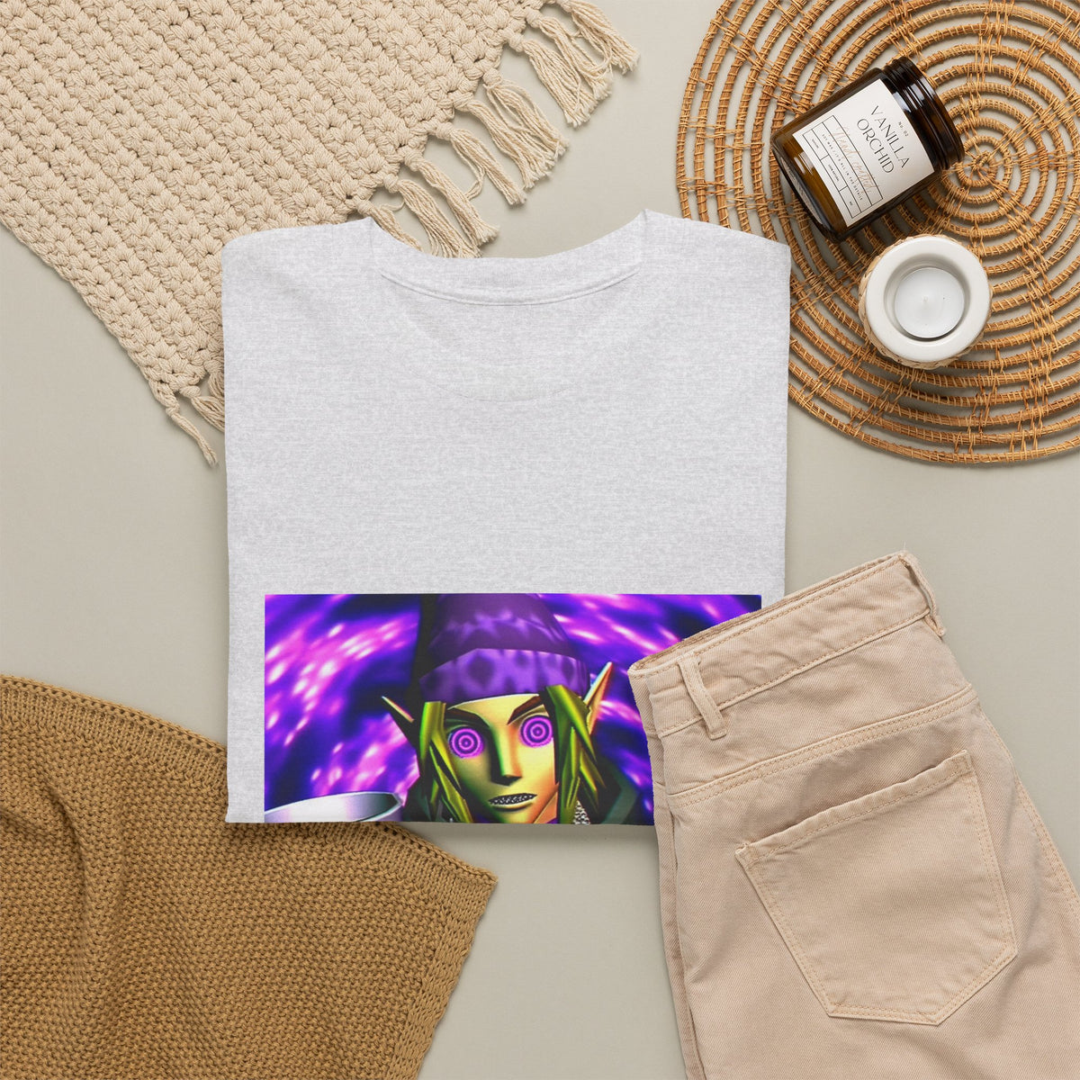 Dripped-Out Elf With Lean Cup