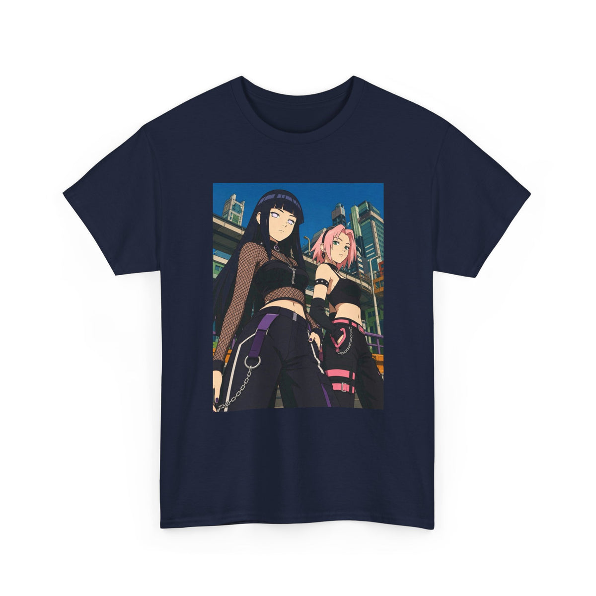 Hinata And Sakura E-Girl Style Tee