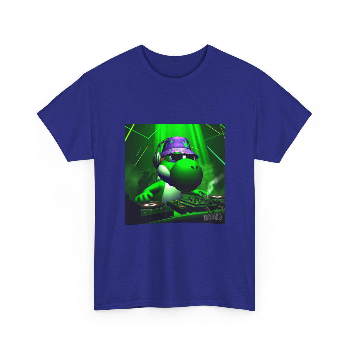 Yoshi DJing With Cannabis Bucket Hat Tee