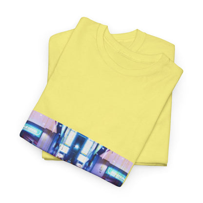 Meli and Chill Splashing Through Neon Streets Tee