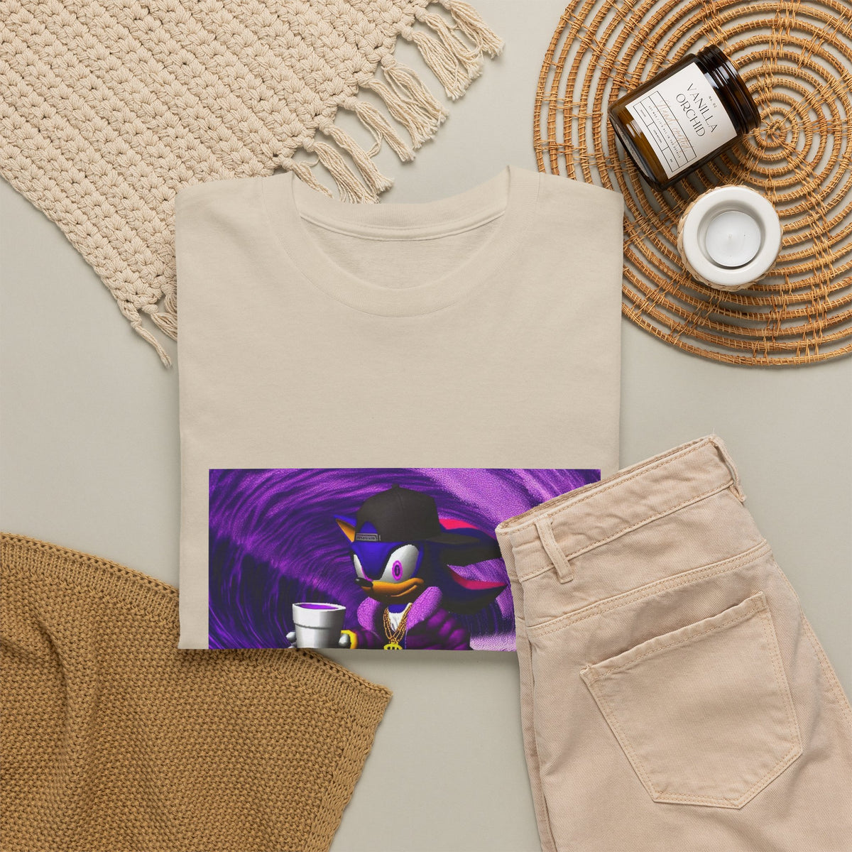 Shadow Surfing Purple Wave With Lean