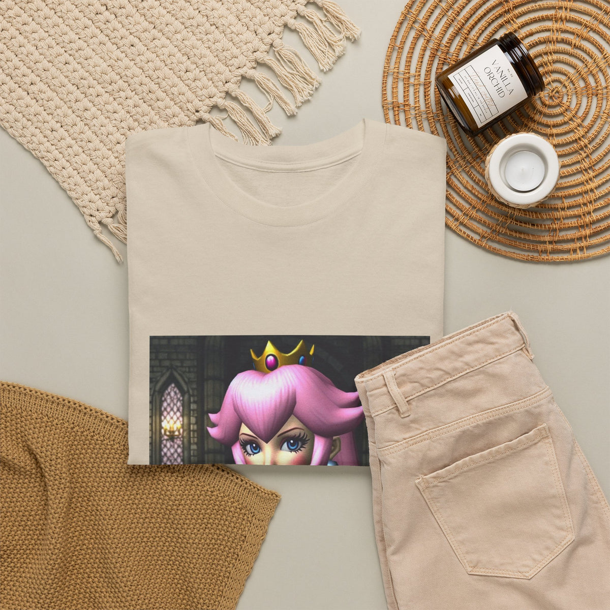 Dark Princess Peach In Castle Tee
