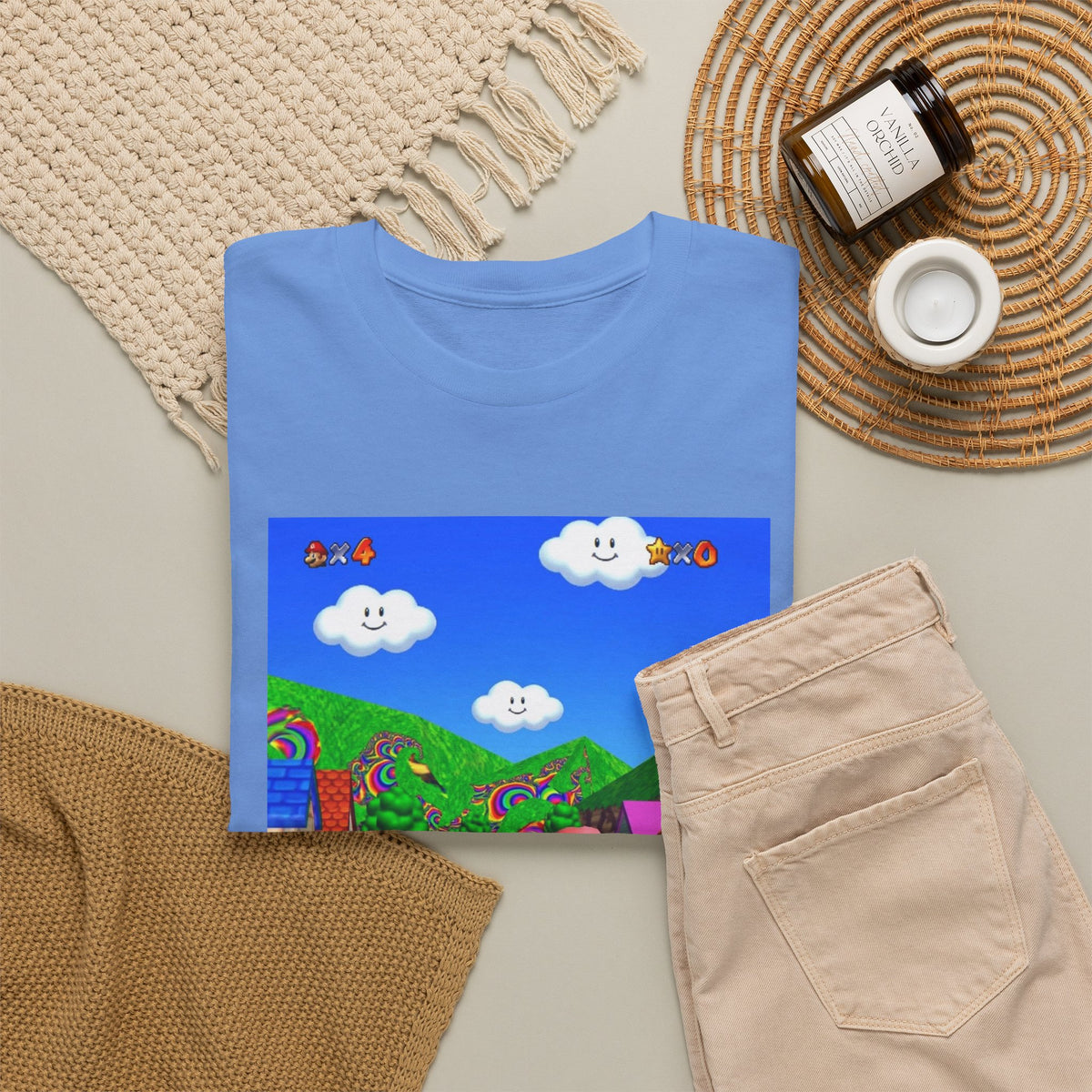 Mario Giving Mushroom & Peach Tripping