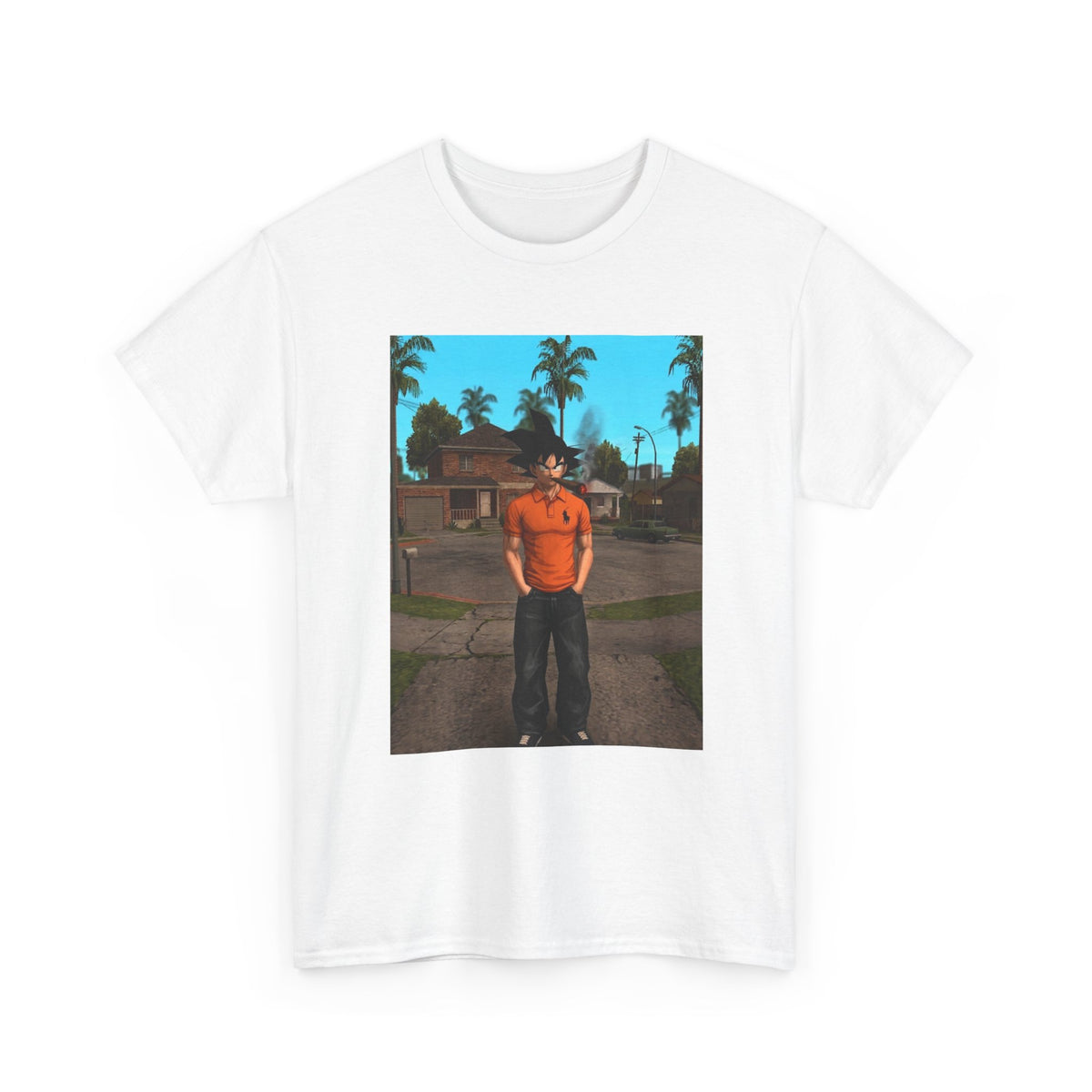 Goku Smoking On Grove Street