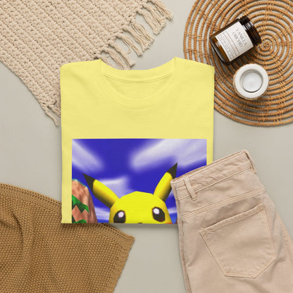 Pikachu Giving The Finger On An N64 Island