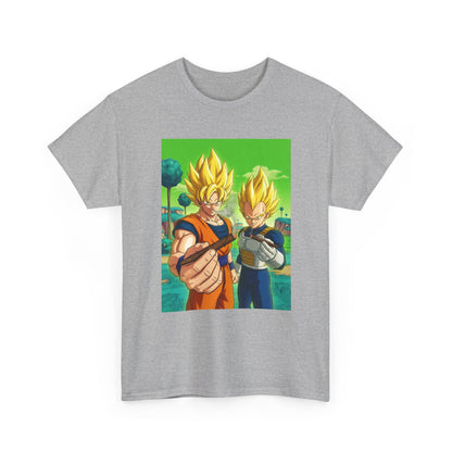Goku And Vegeta Sharing A Smoke