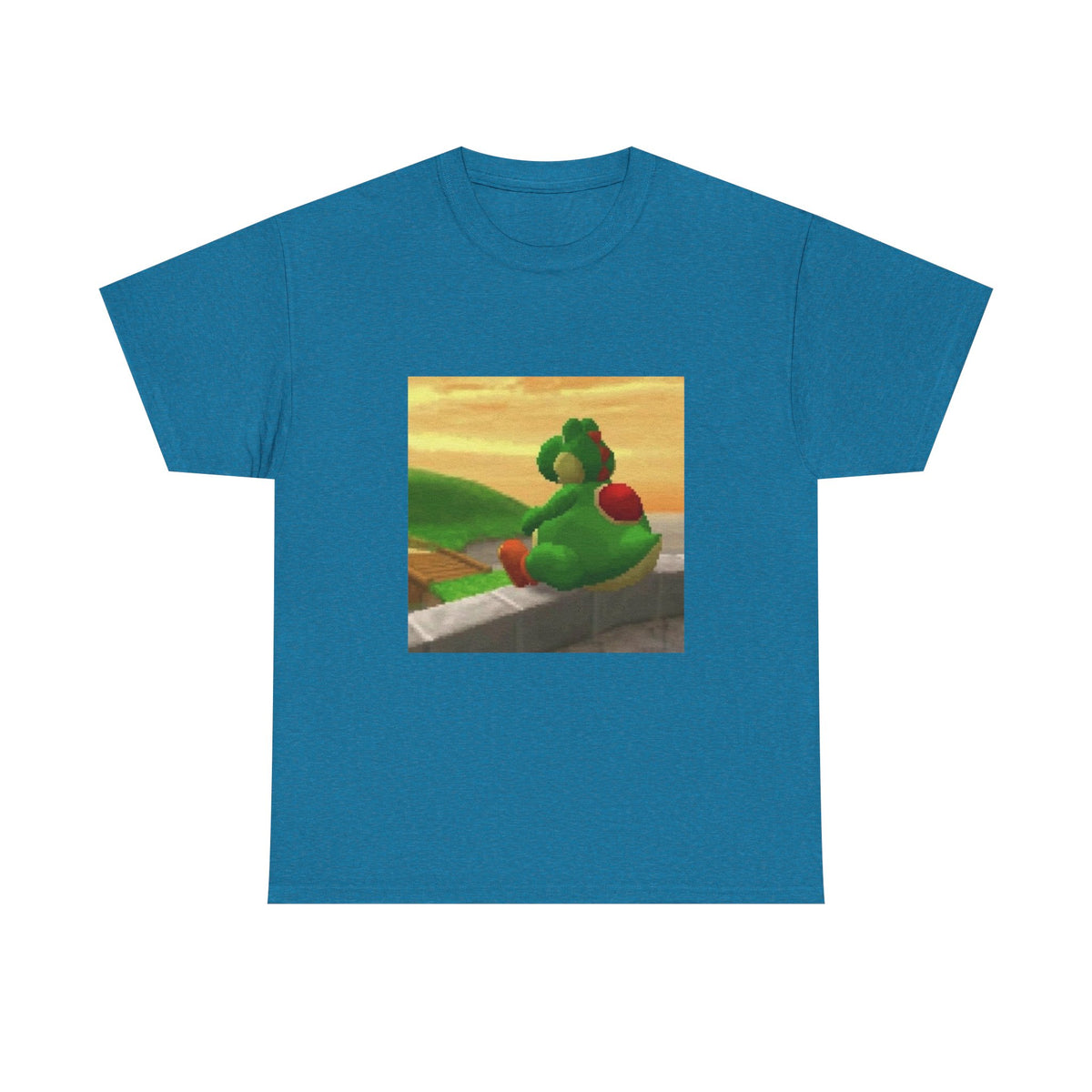 Chonky Yoshi Relaxing At Sunset Tee