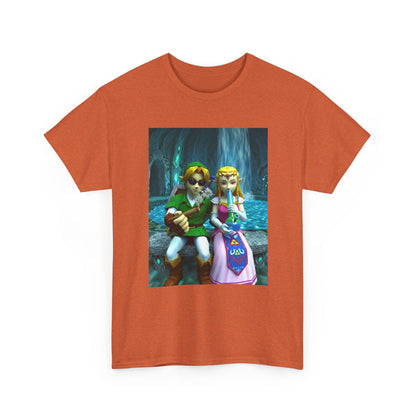 Link And Zelda Hitting The Stash