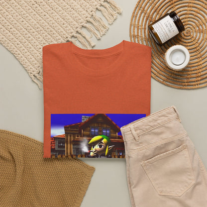 Link In A Puffer Smoking On The Block Tee