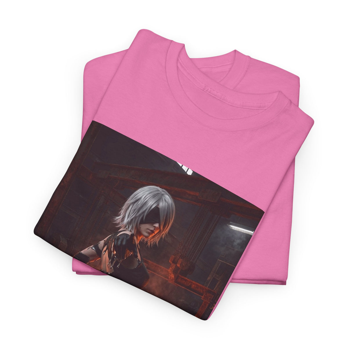 2B Pointing in Fiery Industrial Zone Tee