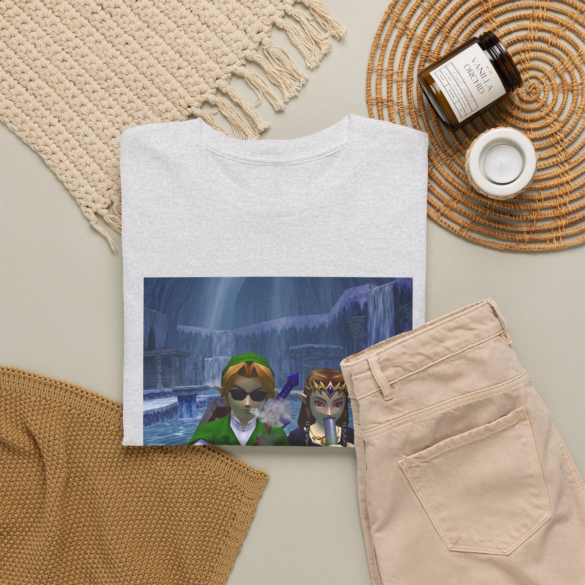 Hyrule Heroes Chilling In Ice Cavern