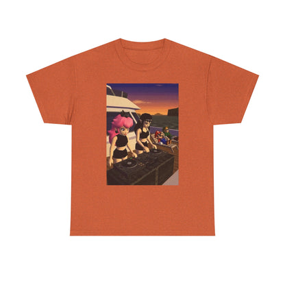 N64 Waifus DJ Yacht Party Tee