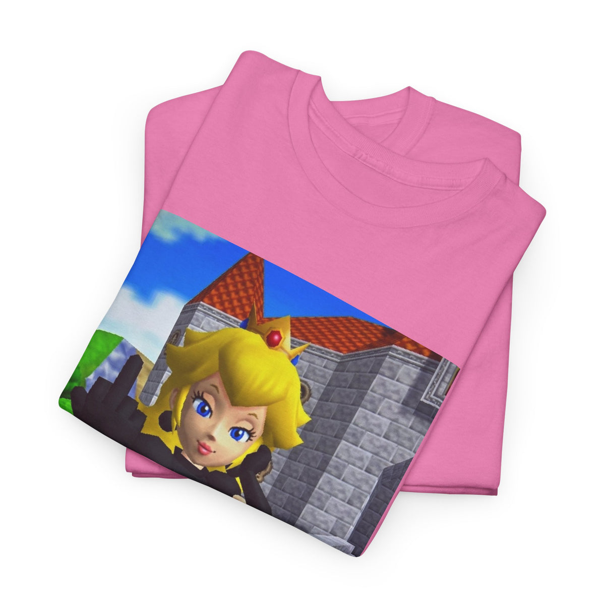 Princess Peach Flipping Off With Mario