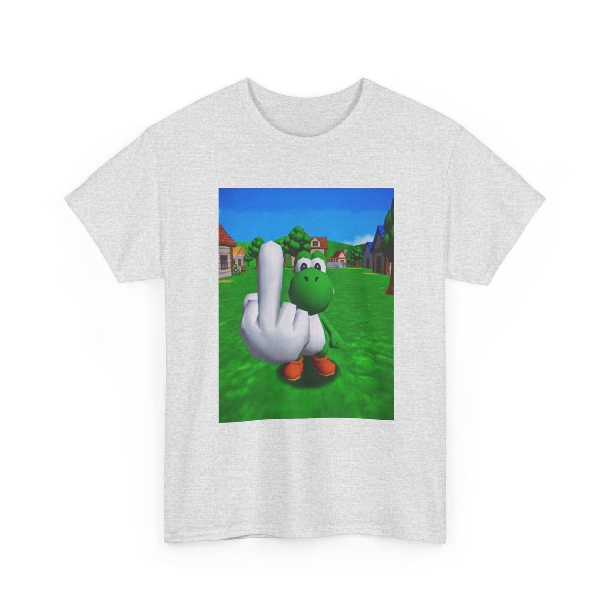 Yoshi Giving The Finger Tee (Design 2)