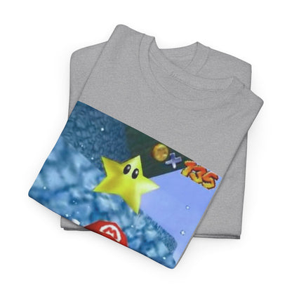 Mario Flips The Bird In Icy World Tee