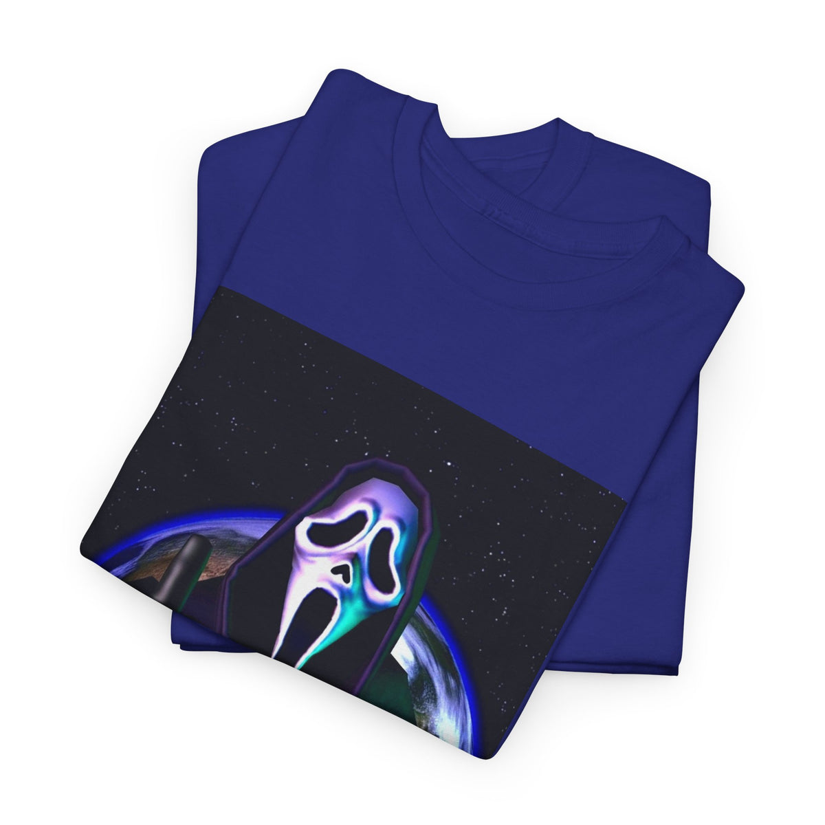 Ghostface Flipping Off The Earth Tee