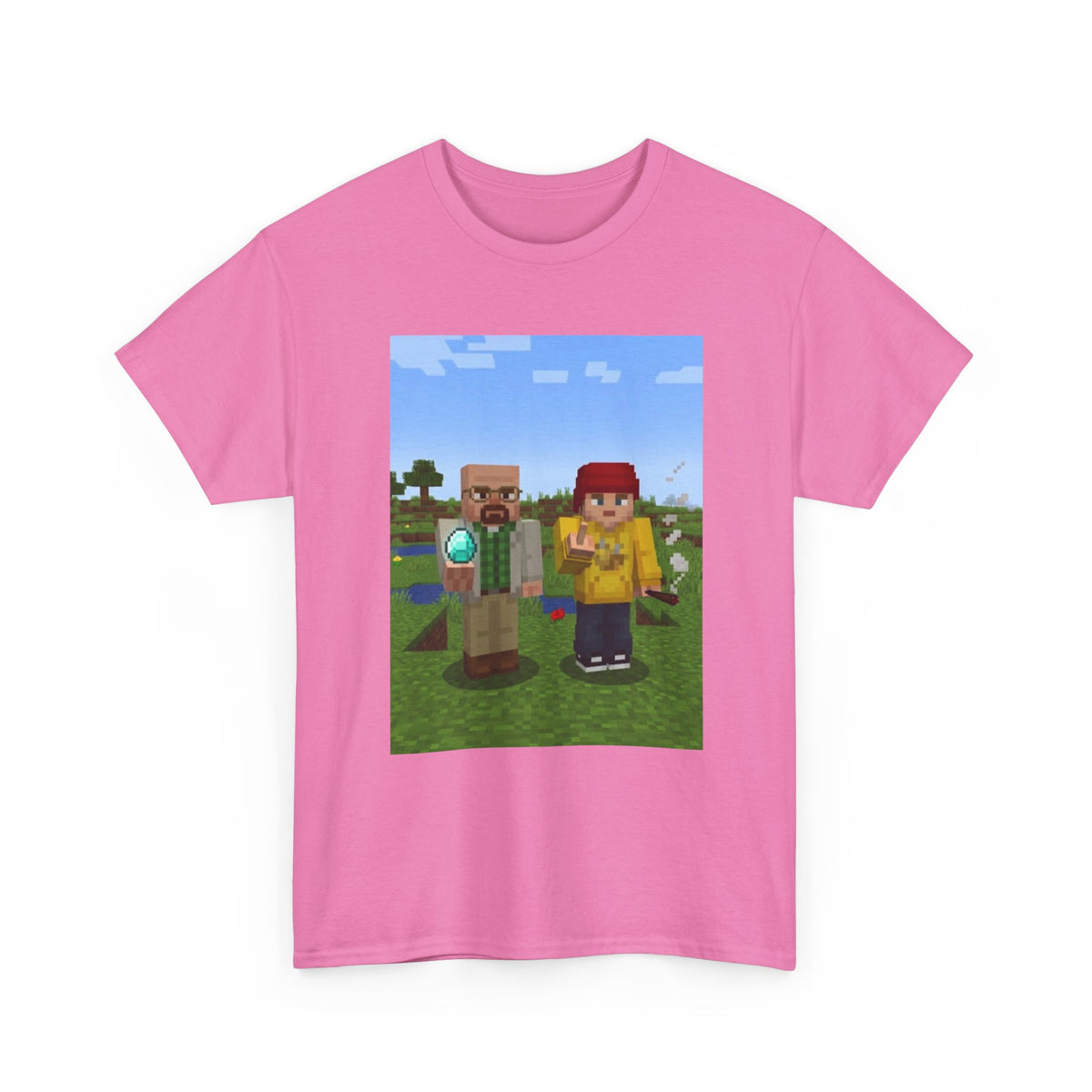 Walter White and Jesse Pinkman Minecraft Tee