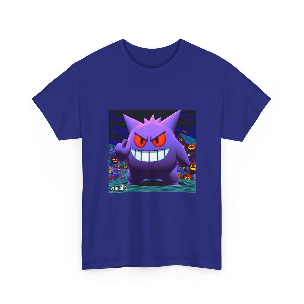 Gengar Flipping The Bird Halloween Tee