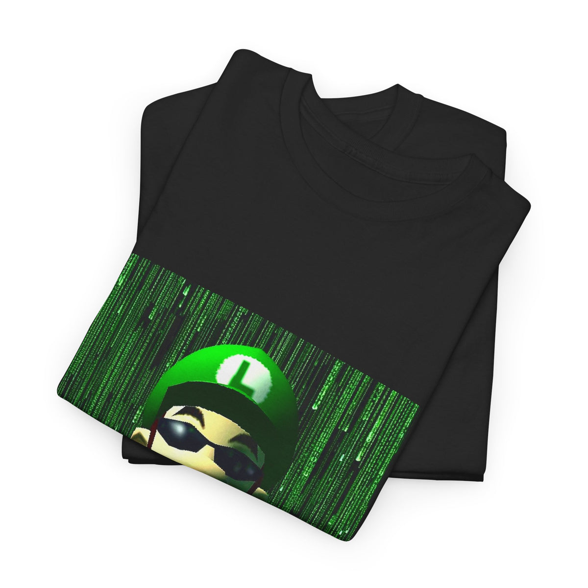 Matrix Luigi Smoking In The Glitch