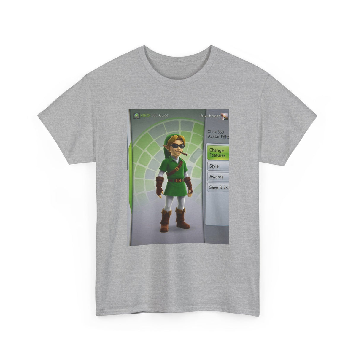 Cool Link Avatar Smoking Cigar Tee