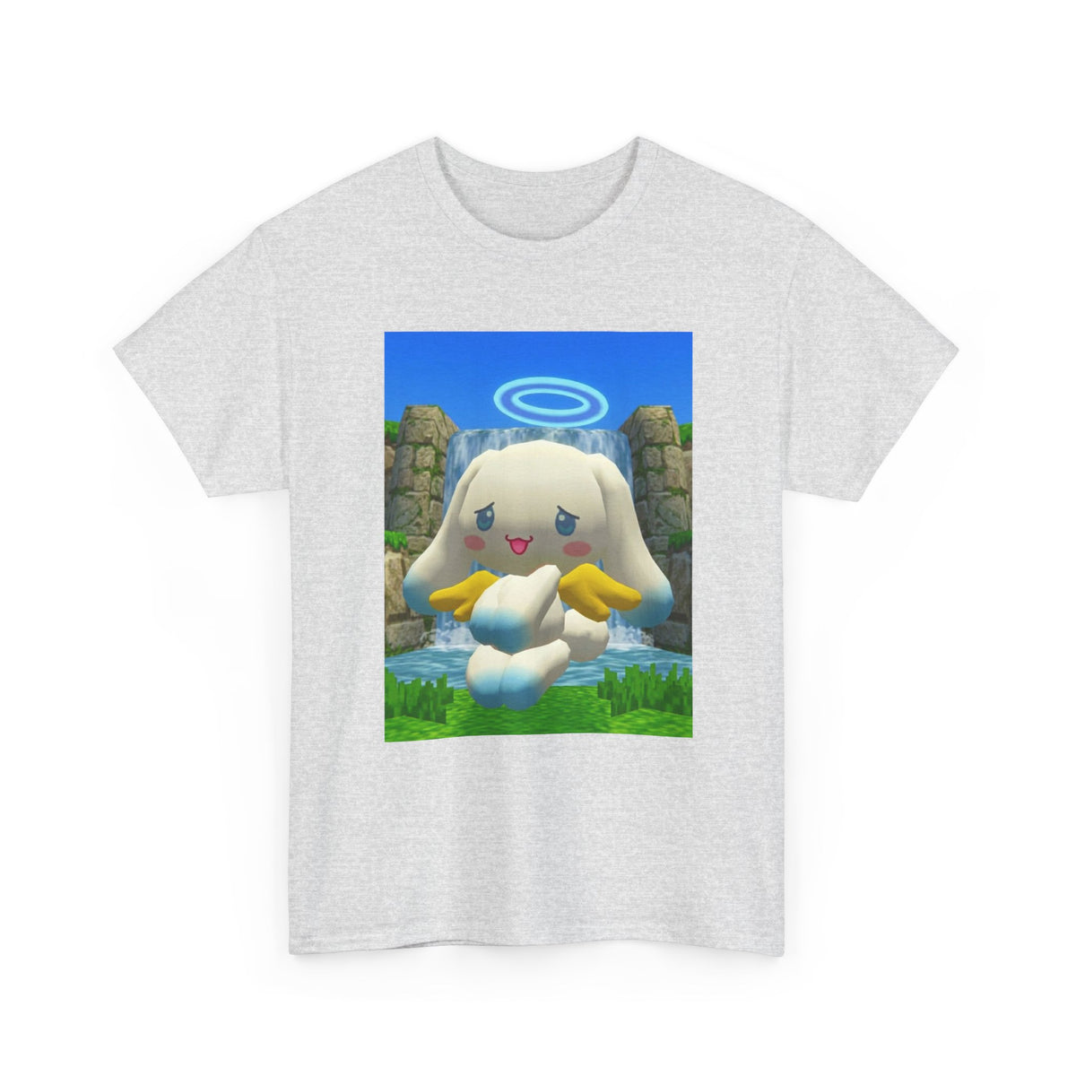 Angel Cinnamoroll Floating By Waterfall Tee