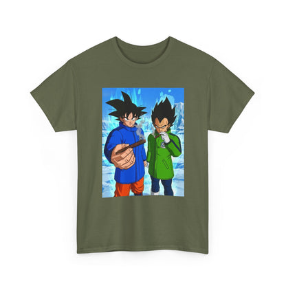 Goku and Vegeta Chillin' On Ice