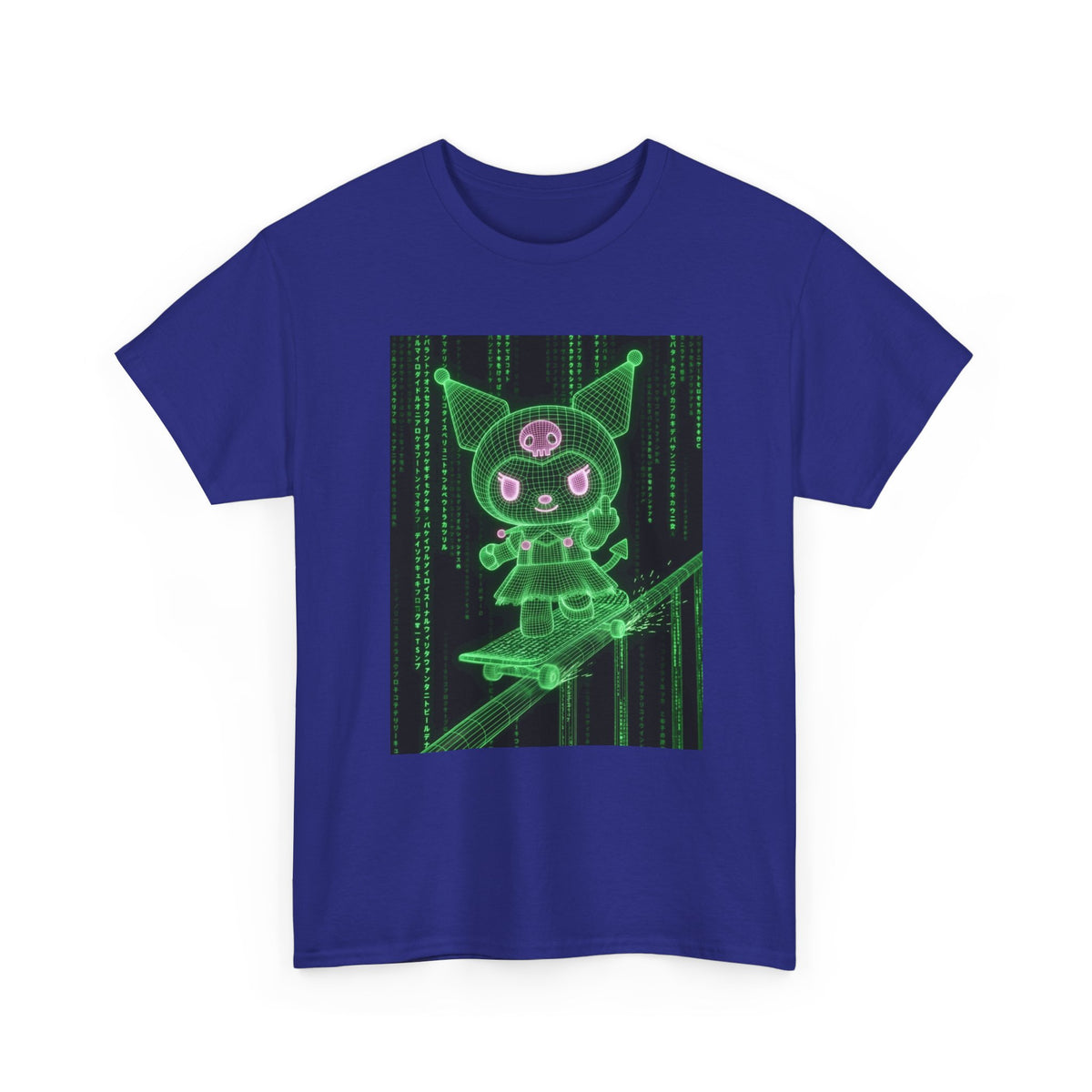 Cyberpunk Kuromi Skater Matrix Tee