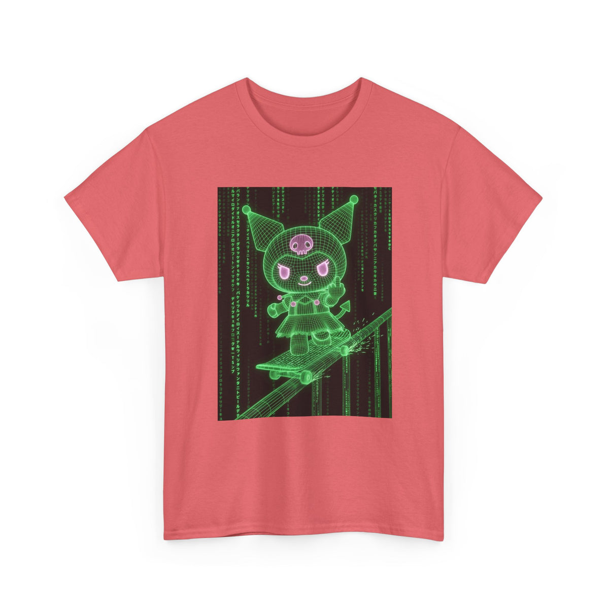 Cyberpunk Kuromi Skater Matrix Tee