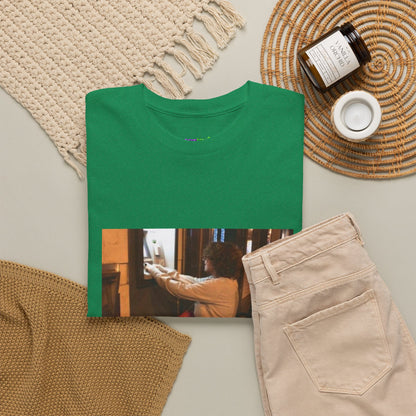 Gravity Defying Green Graphic Tee