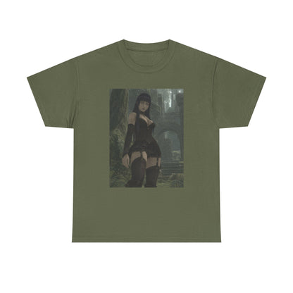 Gothic Byakugan Maiden In Ancient Ruins Tee